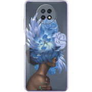 Чехол BoxFace Xiaomi Redmi Note 9T Exquisite Blue Flowers