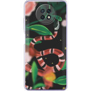 Чехол BoxFace Xiaomi Redmi Note 9T Red Snake
