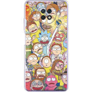 Чехол BoxFace Xiaomi Redmi Note 9T Rick and Morty