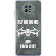 Чехол BoxFace Xiaomi Redmi Note 9T Дрон Fly Around