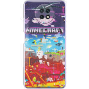 Чехол BoxFace Xiaomi Redmi Note 9T Minecraft World Beyond