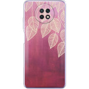 Чехол BoxFace Xiaomi Redmi Note 9T Gold Leaves