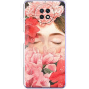 Чехол BoxFace Xiaomi Redmi Note 9T Girl in Flowers