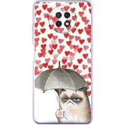 Чехол BoxFace Xiaomi Redmi Note 9T Raining Hearts