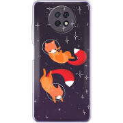 Чехол BoxFace Xiaomi Redmi Note 9T Fox-Astronauts