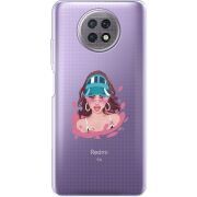 Прозрачный чехол BoxFace Xiaomi Redmi Note 9T Selena Gomez