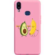 Розовый чехол Boxface Samsung A107 Galaxy A10s 