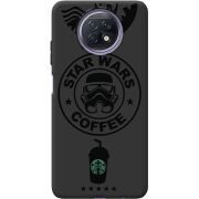 Черный чехол BoxFace Xiaomi Redmi Note 9T Dark Coffee