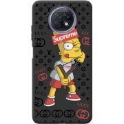 Черный чехол BoxFace Xiaomi Redmi Note 9T Yellow Fun
