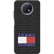 Черный чехол BoxFace Xiaomi Redmi Note 9T Tommy Print