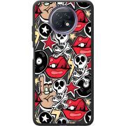 Черный чехол BoxFace Xiaomi Redmi Note 9T Rock Graffiti