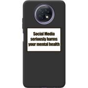 Черный чехол BoxFace Xiaomi Redmi Note 9T 