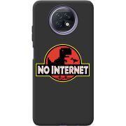 Черный чехол BoxFace Xiaomi Redmi Note 9T No Internet