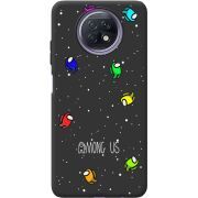 Черный чехол BoxFace Xiaomi Redmi Note 9T Among Us Invisible