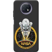 Черный чехол BoxFace Xiaomi Redmi Note 9T NASA Spaceship