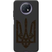 Черный чехол BoxFace Xiaomi Redmi Note 9T Ukrainian Trident