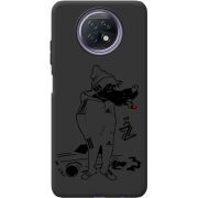Черный чехол BoxFace Xiaomi Redmi Note 9T 