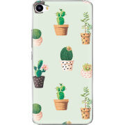 Чехол Uprint Meizu U20 L-green Cacti