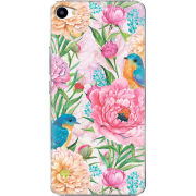 Чехол Uprint Meizu U20 Birds in Flowers