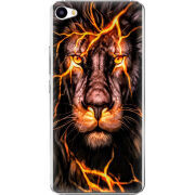 Чехол Uprint Meizu U20 Fire Lion