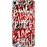 Чехол Uprint Meizu U20 Love Graffiti