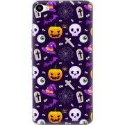 Чехол Uprint Meizu U20 Halloween Purple Mood