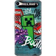 Чехол Uprint Meizu U20 Minecraft Graffiti