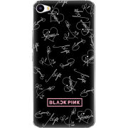 Чехол Uprint Meizu U20 Blackpink автограф