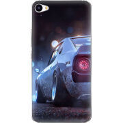 Чехол Uprint Meizu U20 Silver Car