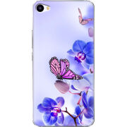 Чехол Uprint Meizu U20 Orchids and Butterflies