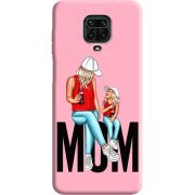 Розовый чехол BoxFace Xiaomi Redmi Note 9S Mom
