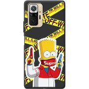 Черный чехол BoxFace Xiaomi Redmi Note 10 Pro White Bart