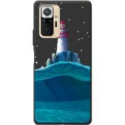 Черный чехол BoxFace Xiaomi Redmi Note 10 Pro Lighthouse