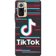 Черный чехол BoxFace Xiaomi Redmi Note 10 Pro Tik Tok