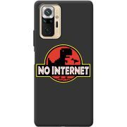 Черный чехол BoxFace Xiaomi Redmi Note 10 Pro No Internet