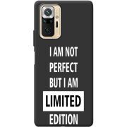 Черный чехол BoxFace Xiaomi Redmi Note 10 Pro Limited Edition