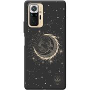 Черный чехол BoxFace Xiaomi Redmi Note 10 Pro Moon