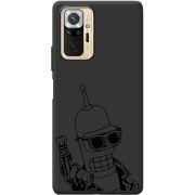 Черный чехол BoxFace Xiaomi Redmi Note 10 Pro 