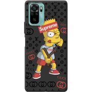Черный чехол BoxFace Xiaomi Redmi Note 10/ Note 10S Yellow Fun