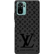 Черный чехол BoxFace Xiaomi Redmi Note 10/ Note 10S LV Style
