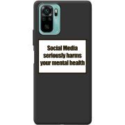 Черный чехол BoxFace Xiaomi Redmi Note 10/ Note 10S 