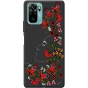 Черный чехол BoxFace Xiaomi Redmi Note 10/ Note 10S 3D Ukrainian Muse