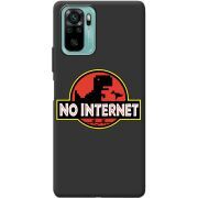 Черный чехол BoxFace Xiaomi Redmi Note 10/ Note 10S No Internet