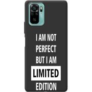 Черный чехол BoxFace Xiaomi Redmi Note 10/ Note 10S Limited Edition
