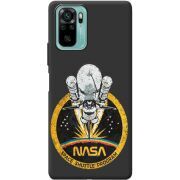 Черный чехол BoxFace Xiaomi Redmi Note 10/ Note 10S NASA Spaceship