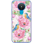 Чехол BoxFace Nokia 1.4 Birds and Flowers