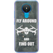 Чехол BoxFace Nokia 1.4 Дрон Fly Around