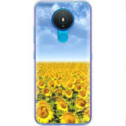 Чехол BoxFace Nokia 1.4 Подсолнухи