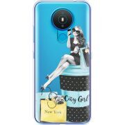 Прозрачный чехол BoxFace Nokia 1.4 City Girl