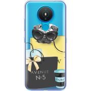 Прозрачный чехол BoxFace Nokia 1.4 Fashion Pug